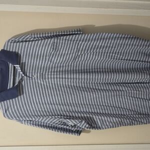Striped Blue Men's Shirt